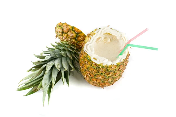 Ananaslı kokteyl — Stok fotoğraf