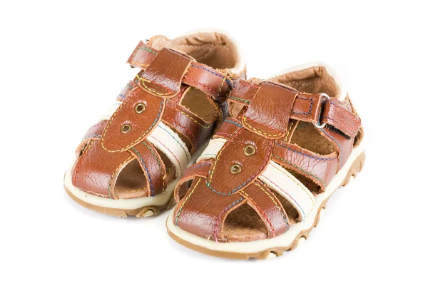 Summer baby shoes — Stock Photo, Image