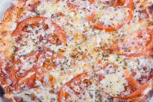 Pizza pomidor — Zdjęcie stockowe