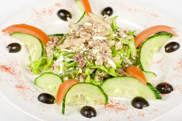 Salada de atum — Fotografia de Stock