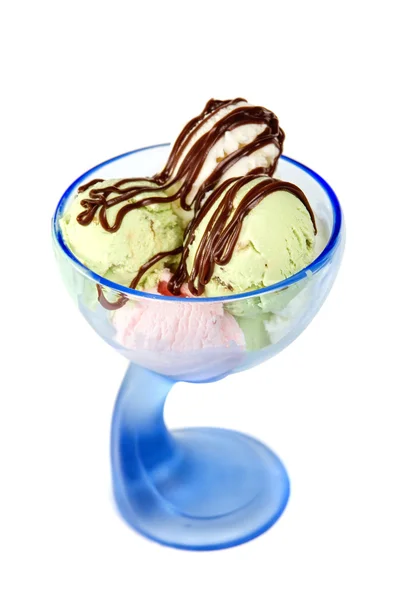 Dondurma kaşık toz — Stok fotoğraf