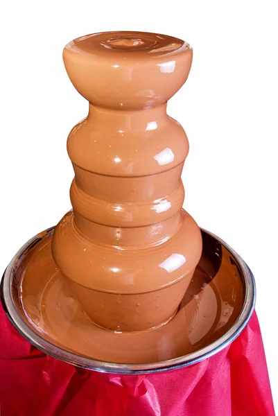 Шоколадний фонтан — стокове фото