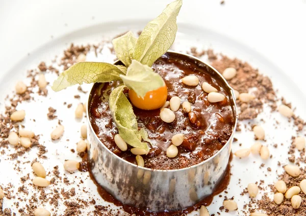 stock image Chocolate risotto dessert