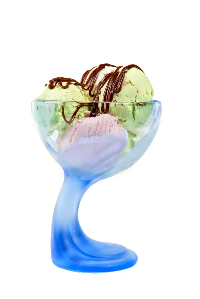 Кусочки мороженого — стоковое фото