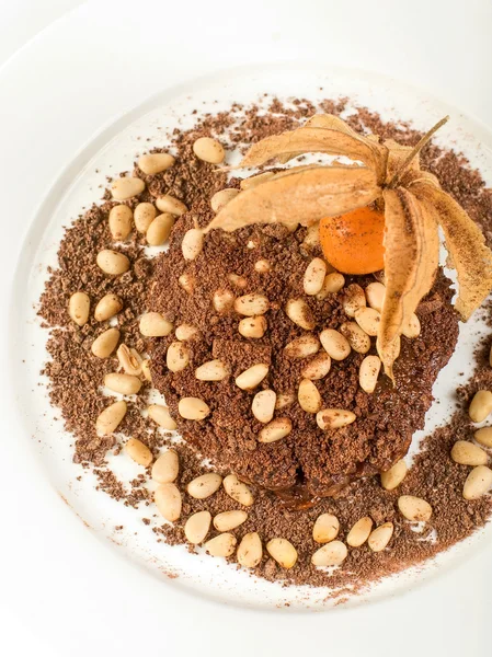 Schokoladen-Risotto-Dessert — Stockfoto