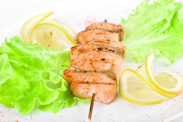 Kebab de salmón — Foto de Stock
