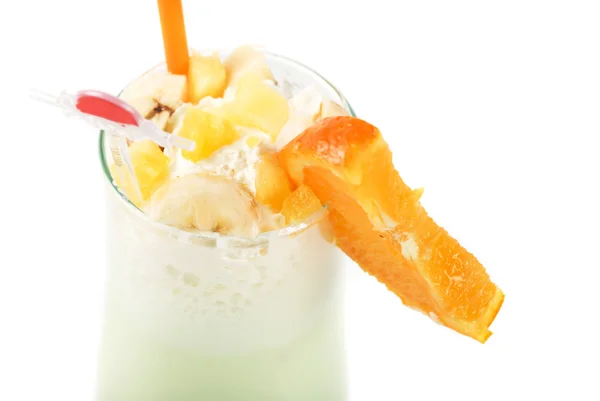 Mléko ovocný koktejl — Stock fotografie