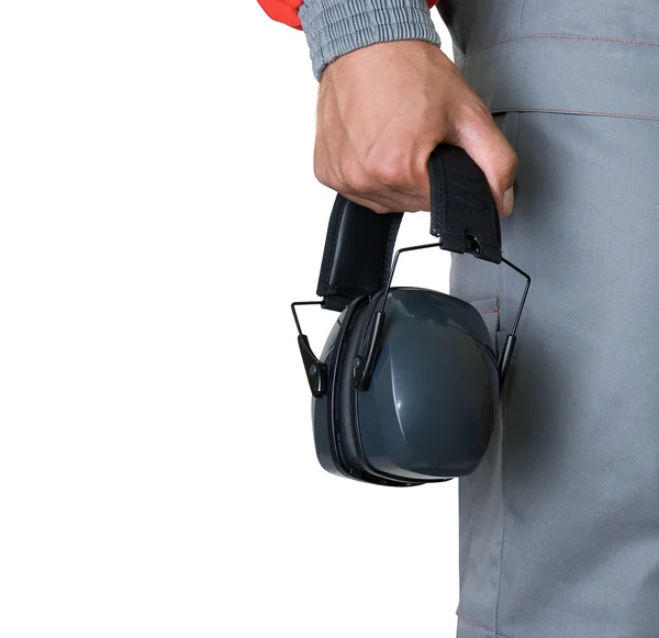 Protective headphone — Stock Photo, Image