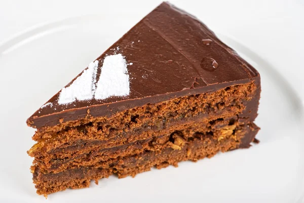 おいしいチョコレートケーキ — ストック写真
