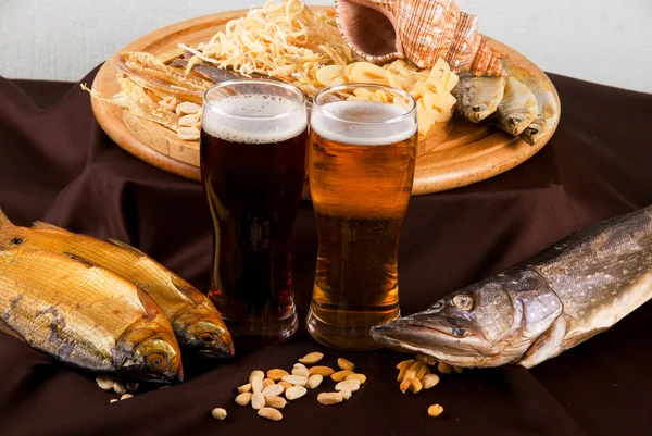 Pivo a občerstvení — Stock fotografie