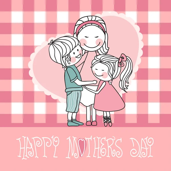 Szczęśliwego dnia matki — Wektor stockowy