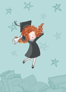 Graduation day clipart