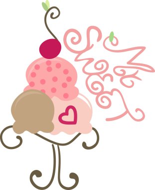 My sweet ice cream clipart