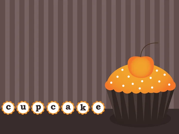 Cupcake tervezés — Stock Vector