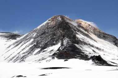 yanardağı etna Dağı krateri