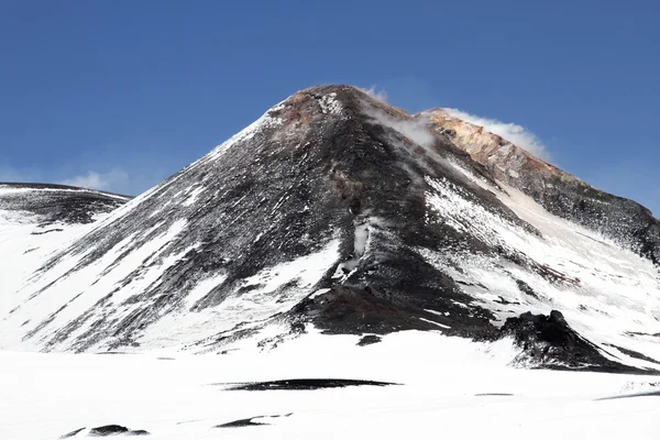 Volcano mount Etna crater — Stock Photo, Image