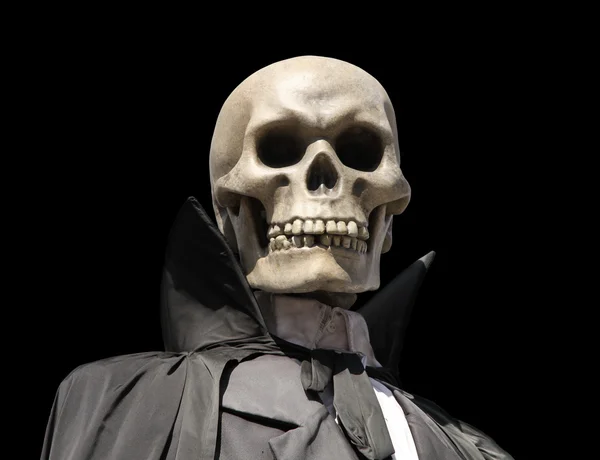Segador sombrío. esqueleto de la muerte — Foto de Stock