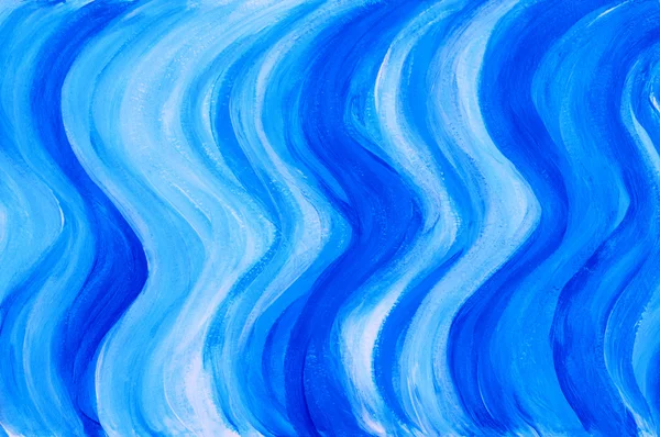 Sfondo dipinto blu — Foto Stock