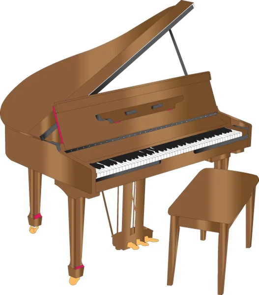 Фортепіано — стоковий вектор