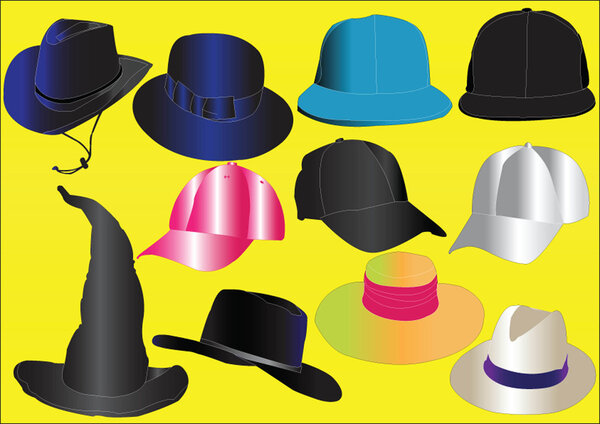 Коллекция шапок
