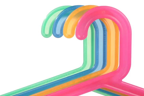 Gekleurde hangers — Stockfoto