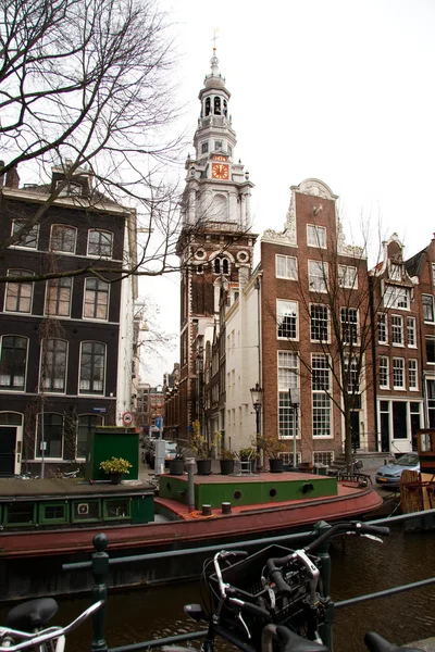 市场的阿姆斯特丹新渠道 — 图库照片