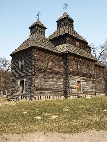 Kościół drewna — Zdjęcie stockowe