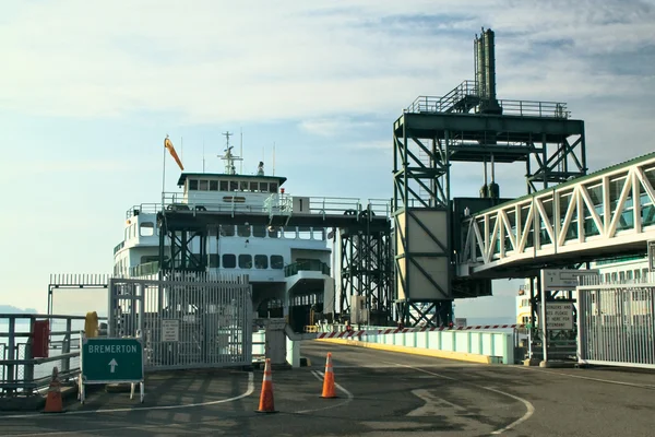 Seattle a Bremerton Ferry Dock — Foto Stock