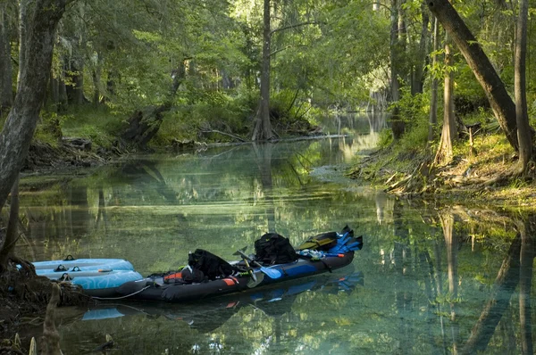 Kayak en la primavera — Foto de Stock