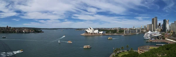 Sydney harbor panoramatické — Stock fotografie