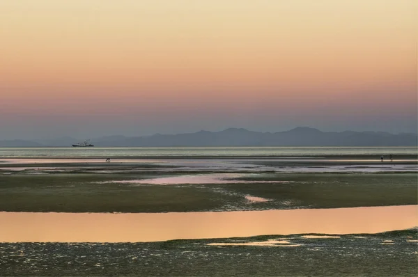 日落在阿贝尔塔斯曼海 — 图库照片
