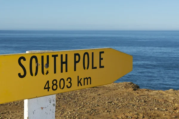 stock image South Pole Sign