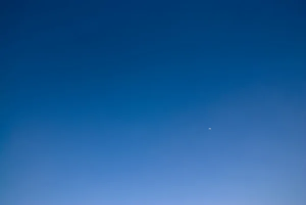 stock image Moon on blue sky