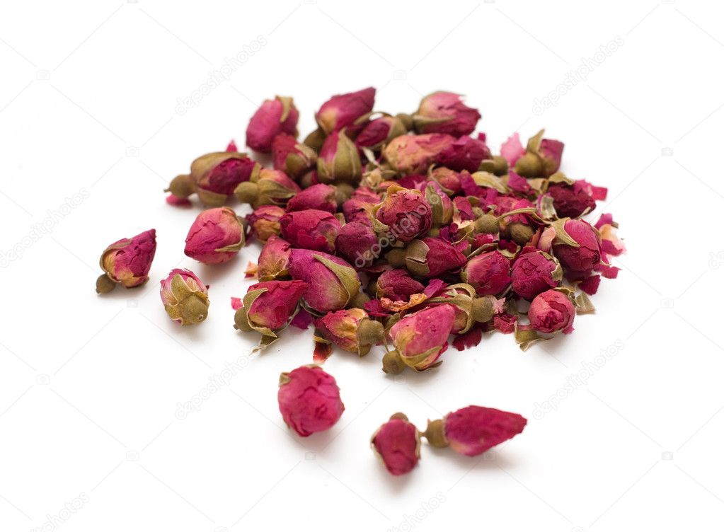 Dried rose tea