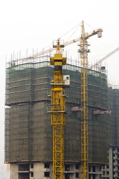 Busy construction site — Stock Photo, Image