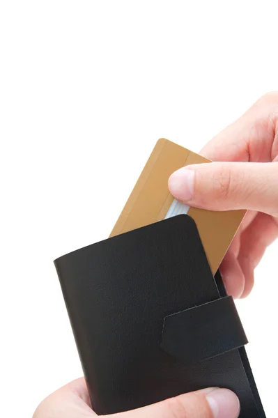 Creditcard bereid om te betalen — Stockfoto