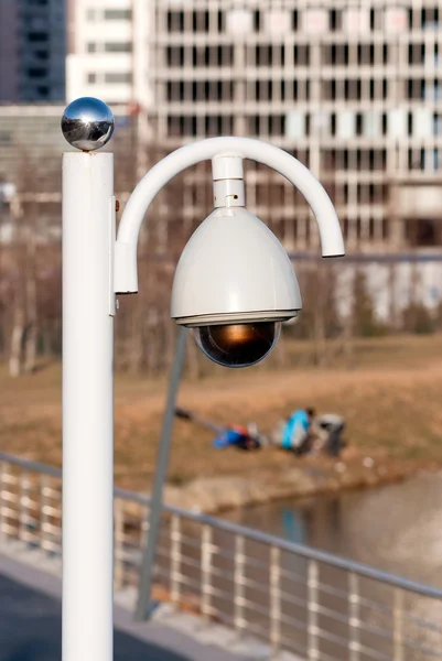 Câmeras de vigilância ao ar livre — Fotografia de Stock