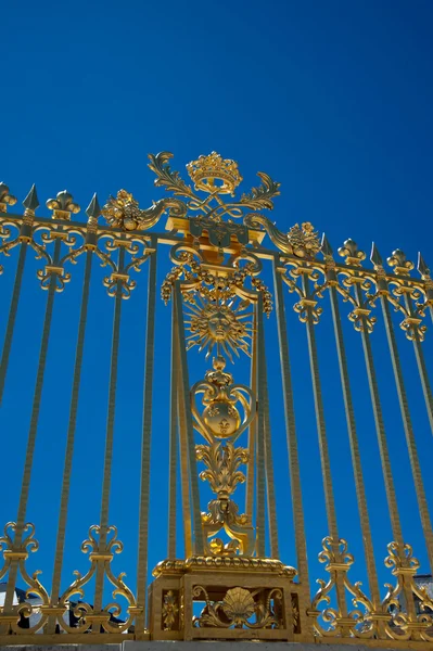 Il cancello del Palazzo di Versailles in Francia Fotografia Stock