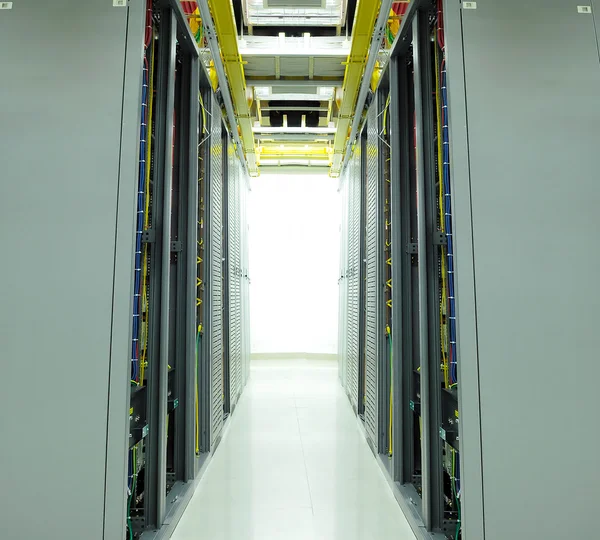 Servers in a datacenter — Stock Photo, Image