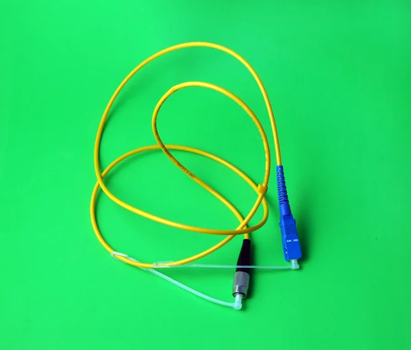 Волоконно-оптичного кабелю — стокове фото