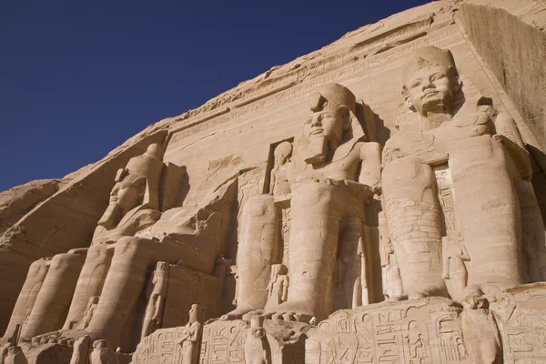 Kő szobrok Egyiptomban — Stock Fotó