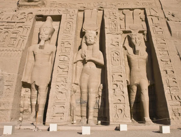 Estátuas de pedra no Egito — Fotografia de Stock