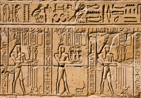 stock image Ancient hierogyphs