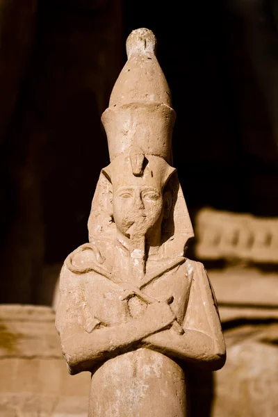 Kamenná socha v Egyptě — Stock fotografie
