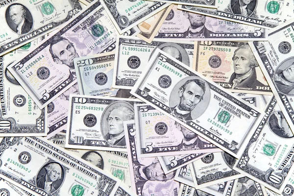 Деньги, долларовый фон — стоковое фото