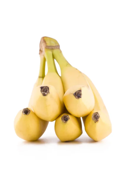 Кучка из пяти бананов — стоковое фото