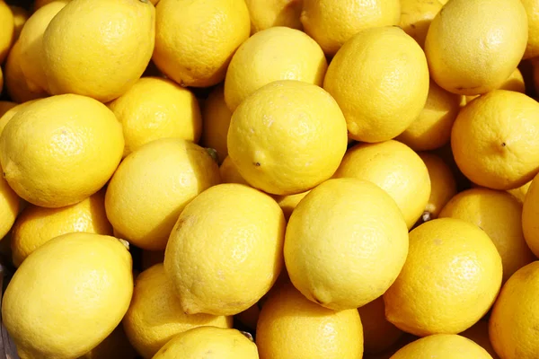 stock image Group of yellow fresh lemons