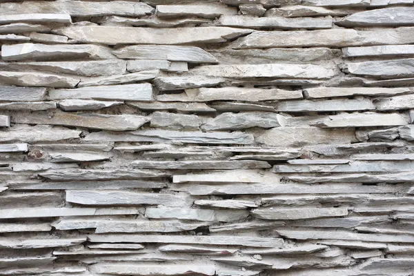 旧外墙板岩石材墙背景 — 图库照片