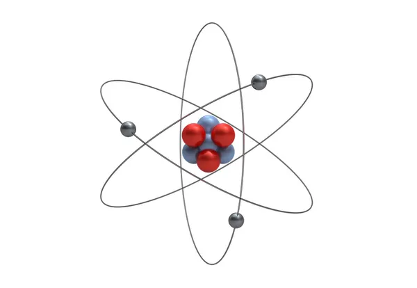 Modell eines Lithium-Atoms — Stockfoto