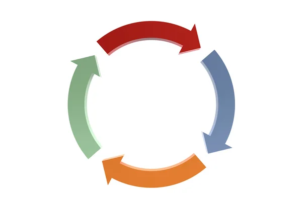 Plan wet cirkel kan controleren — Stockfoto